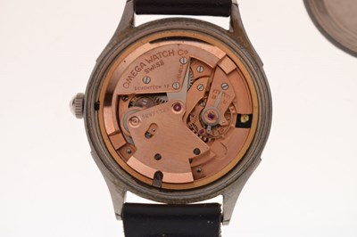 Lot 85 - Omega - Gentleman's stainless steel cased wristwatch, ref. 2637-3 SC, circa 1950