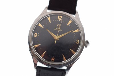 Lot 85 - Omega - Gentleman's stainless steel cased wristwatch, ref. 2637-3 SC, circa 1950