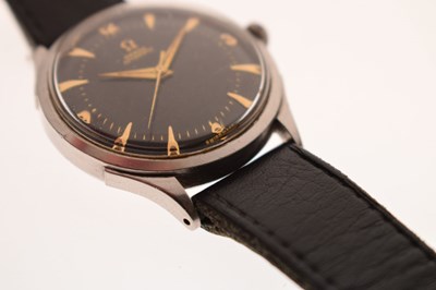 Lot 85 - Omega - Gentleman's stainless steel cased wristwatch, ref. 2637-3 SC, circa 1950