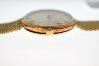 Lot 94 - Zenith - Gentleman's 18ct gold cased bracelet watch, circa 1957