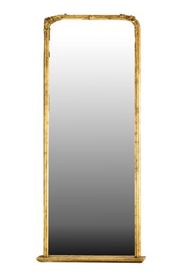 Lot 783 - Early Victorian giltwood console or pier mirror