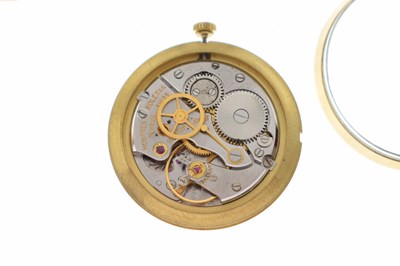 Lot 81 - Rolex - Gentleman's vintage Precision 9ct gold case wristwatch