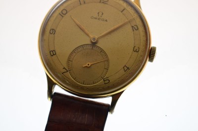 Lot 91 - Omega - Gentleman's gold-plated cased wristwatch, ref. 2317/4