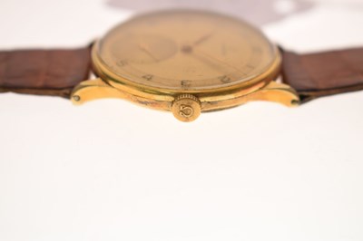 Lot 91 - Omega - Gentleman's gold-plated cased wristwatch, ref. 2317/4