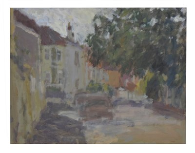 Lot 734 - Nicholas Turner RWA (b.1972) - Oil on board - Bayham Road, Bristol