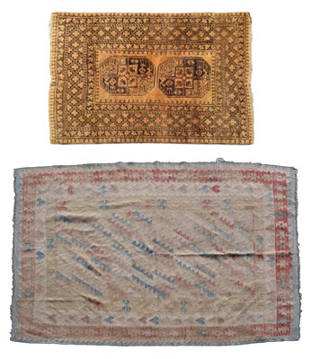Lot 737 - Afghan wool rug and Kilim rug