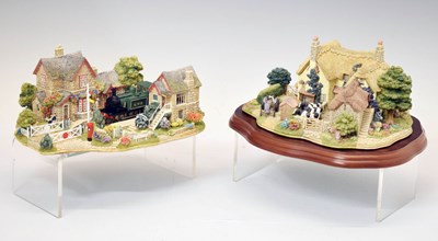 Lot 501 - Lilliput Lane - Boxed limited edition model, 'We Plough The Fields and Scatter'