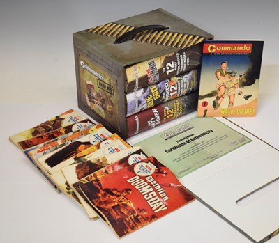 Lot 698 - The Commando Ammo Box, limited edition collectors pack, etc