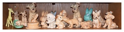 Lot 717 - Collection of Sylvac figures to include dogs, rabbits, polar bear etc