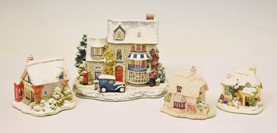 Lot 412 - Lilliput Lane - Four boxed models