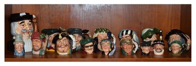 Lot 421 - Quantity of Royal Doulton and other Toby jugs etc