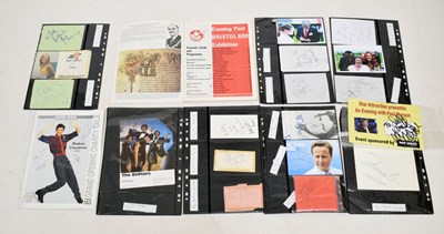 Lot 486 - Collection of autographs