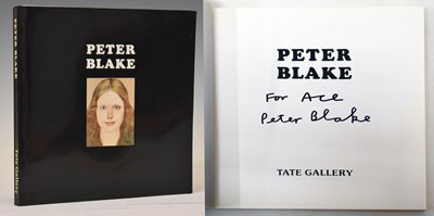 Lot 688 - Signed Peter Blake Tate Gallery exhibition catalogue, 1983