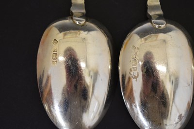 Lot 401 - Set of four Victorian silver Apostle spoons