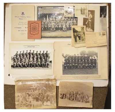 Lot 292 - Military Interest - Quantity of miscellanea and ephemera to include