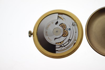 Lot 92 - Garrard - Gentleman's late 1960s 9ct gold case wristwatch