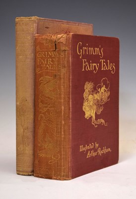 Lot 442 - 'Grimm's Fairy Tales' ills. Arthur Rackham, with 'Fairy Tales by Hans Andersen' ills. Kay Nielsen