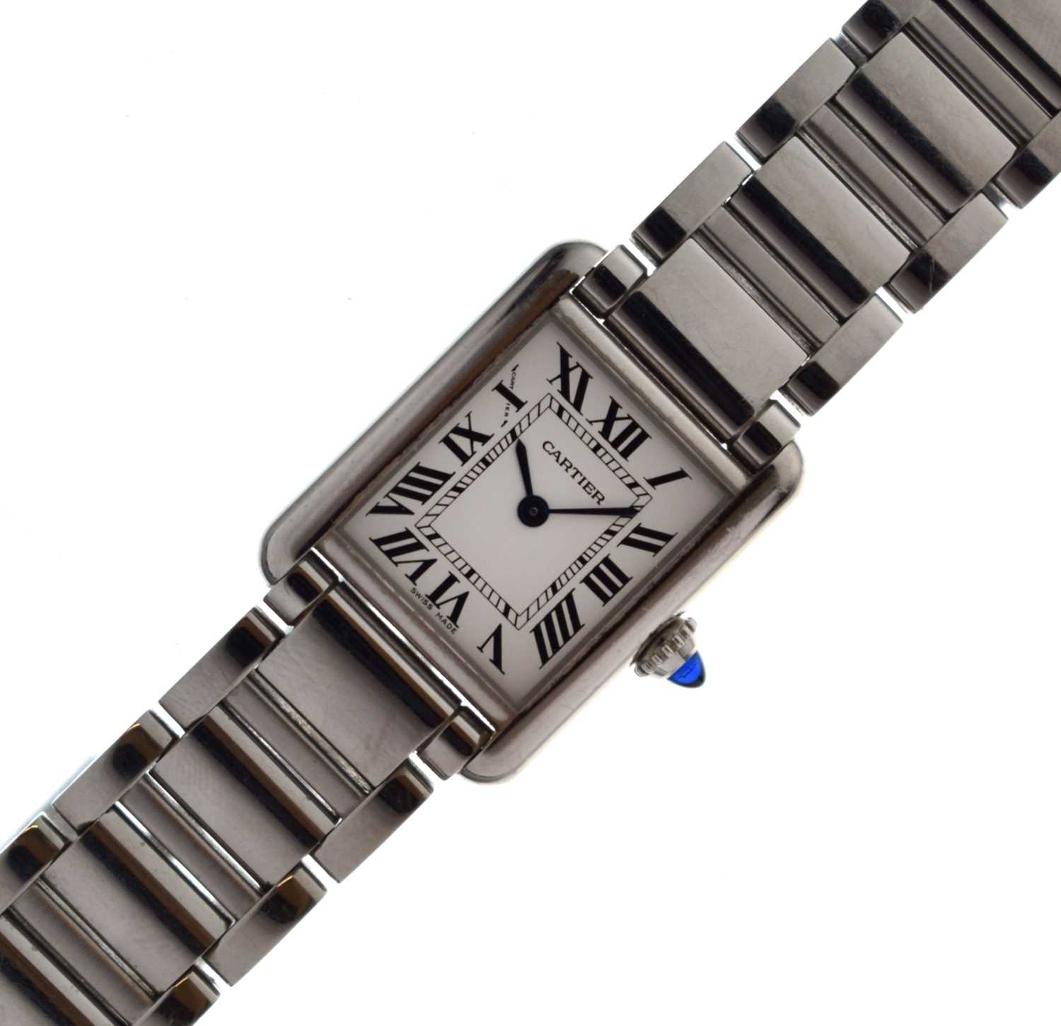 Lot 99 - Cartier - Lady's Tank Must bracelet watch, ref. 4322, circa 2022
