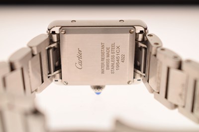 Lot 99 - Cartier - Lady's Tank Must bracelet watch, ref. 4322, circa 2022