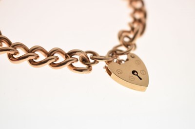 Lot 50 - 9ct gold curb link bracelet