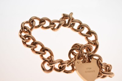 Lot 50 - 9ct gold curb link bracelet