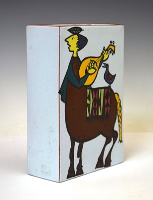 Lot 446 - Stig Lindberg (1916-1982) for Gustavsberg, Sweden - 'Karneval' series vase