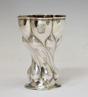 Lot 166 - Early 20th century Swiss silver beaker or cup by Ulrich Sauter