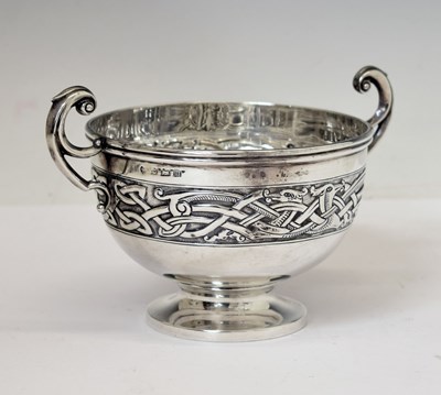Lot 145 - George V two-handled silver bowl