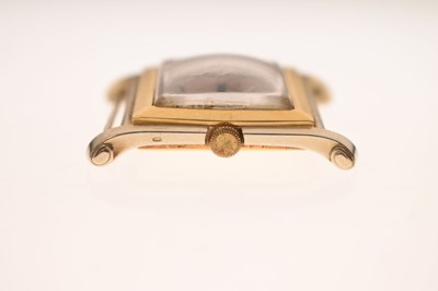 Lot 83 - Rolex - Gentleman's vintage 18K gold cased watch head, circa 1930s