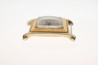 Lot 83 - Rolex - Gentleman's vintage 18K gold cased watch head, circa 1930s
