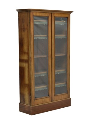 Lot 787 - Victorian mahogany glazed bookcase