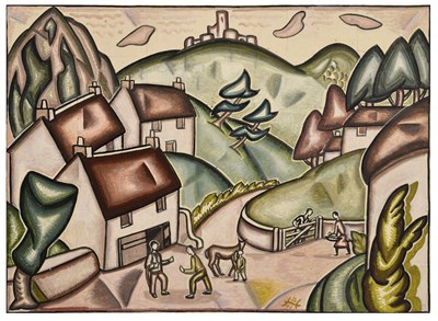 Lot 416 - Doris Brabham Hatt, ARWA (1890-1969) - The Forge, Swiss Valley, Clevedon