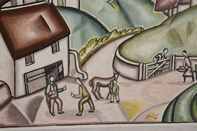 Lot 416 - Doris Brabham Hatt, ARWA (1890-1969) - The Forge, Swiss Valley, Clevedon