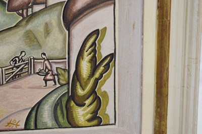 Lot 416 - Doris Brabham Hatt, ARWA (1890-1969) - The Forge, Swiss Valley, Clevedon