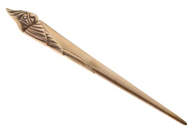 Lot 296 - Bulgari / Bvlgari - Sterling silver letter opener