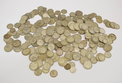 Lot 452 - Large collection of first half 20th century George V and VI silver coinage