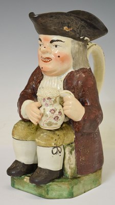 Lot 593 - 19th century Toby jug