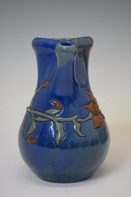 Lot 609 - Elton Ware (Clevedon) pottery jug, ovoid form with shaped flared neck