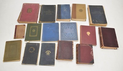 Lot 698 - Collection of 16 atlases from late 19th century to The Second World War