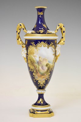 Lot 309 - Harry Davis for Royal Worcester - Early 20th century porcelain vase