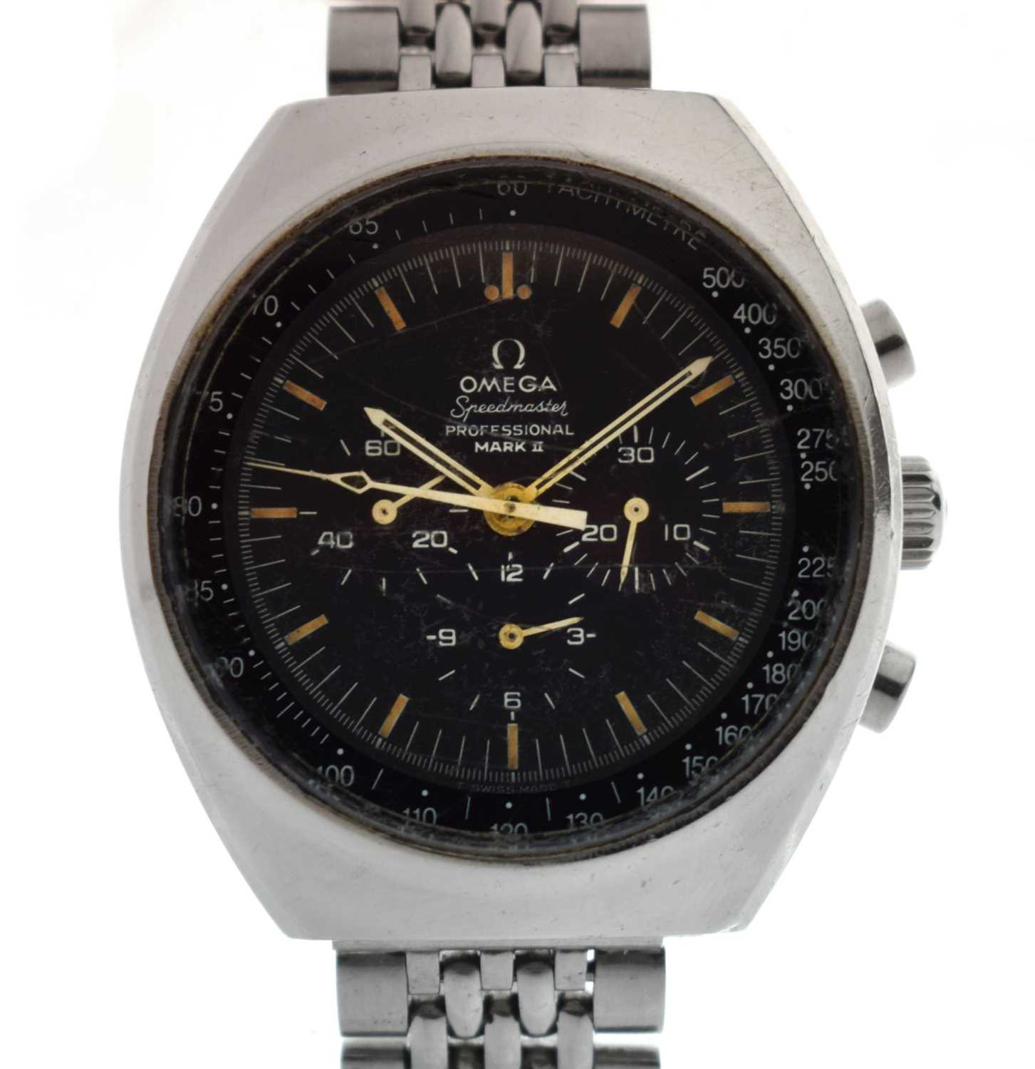 Lot 88 - Omega - Gentleman's Speedmaster Professional Mark II bracelet watch, ref. 145.014