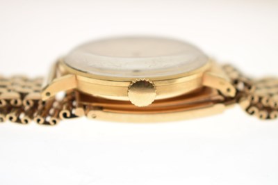 Lot 89 - Omega - Gentleman's vintage 18ct gold cased bracelet watch