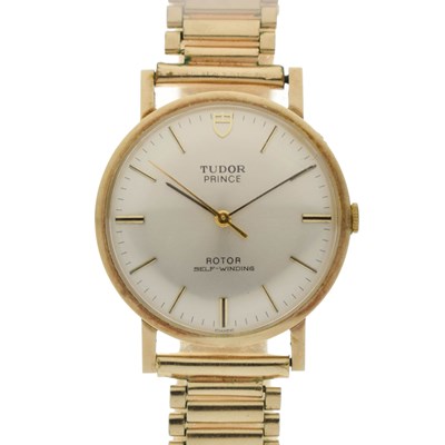 Lot 314 - Tudor - Gentleman's Prince Rotor Self-Winding 9ct gold cased bracelet watch