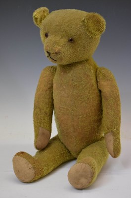 Lot 532 - Early 20th century American golden mohair teddy bear