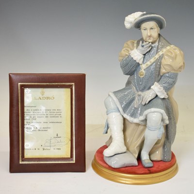 Lot 623 - Lladro - Henry VIII limited edition figure