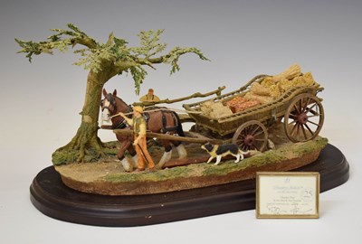 Lot 420 - Country Artists 'Market Day' figure group