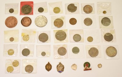 Lot 464 - Small collection of trade tokens and medallions