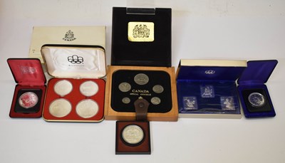 Lot 467 - Collection of Canadian silver and other presentation coin packs