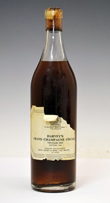 Lot 471 - Harvey's Grand Champagne Vintage Cognac, 1935