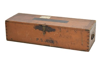 Lot 363 - Second World War period wooden chest